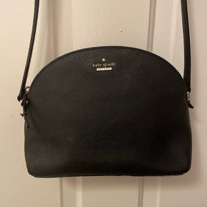 Black Kate Spade Adjustable Crossbody Purse